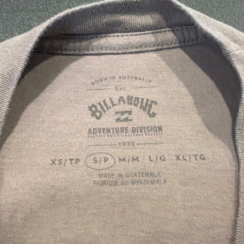 Billabong Adventure Division Gray Long Sleeve Graphic Tee, Women's Size Small - Picture 3 of 5